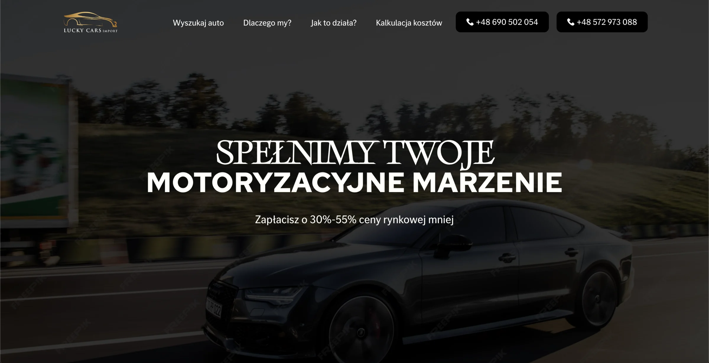 Usługi importu samochodów